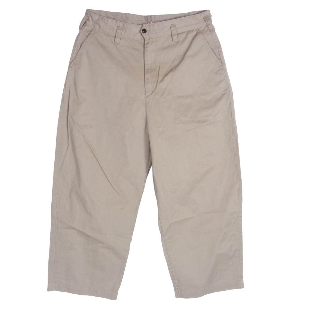 PORTER CLASSIC ポータークラシック GENE KELLY CHINOS KHAKI ジーンケリー チノパンツ トラウザーズ ベージュ系 M【中古】