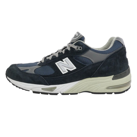 NEW BALANCE ニューバランス 英国製 M991NV ローカット スニーカー ネイビー系 グレー系 28.5cm【中古】