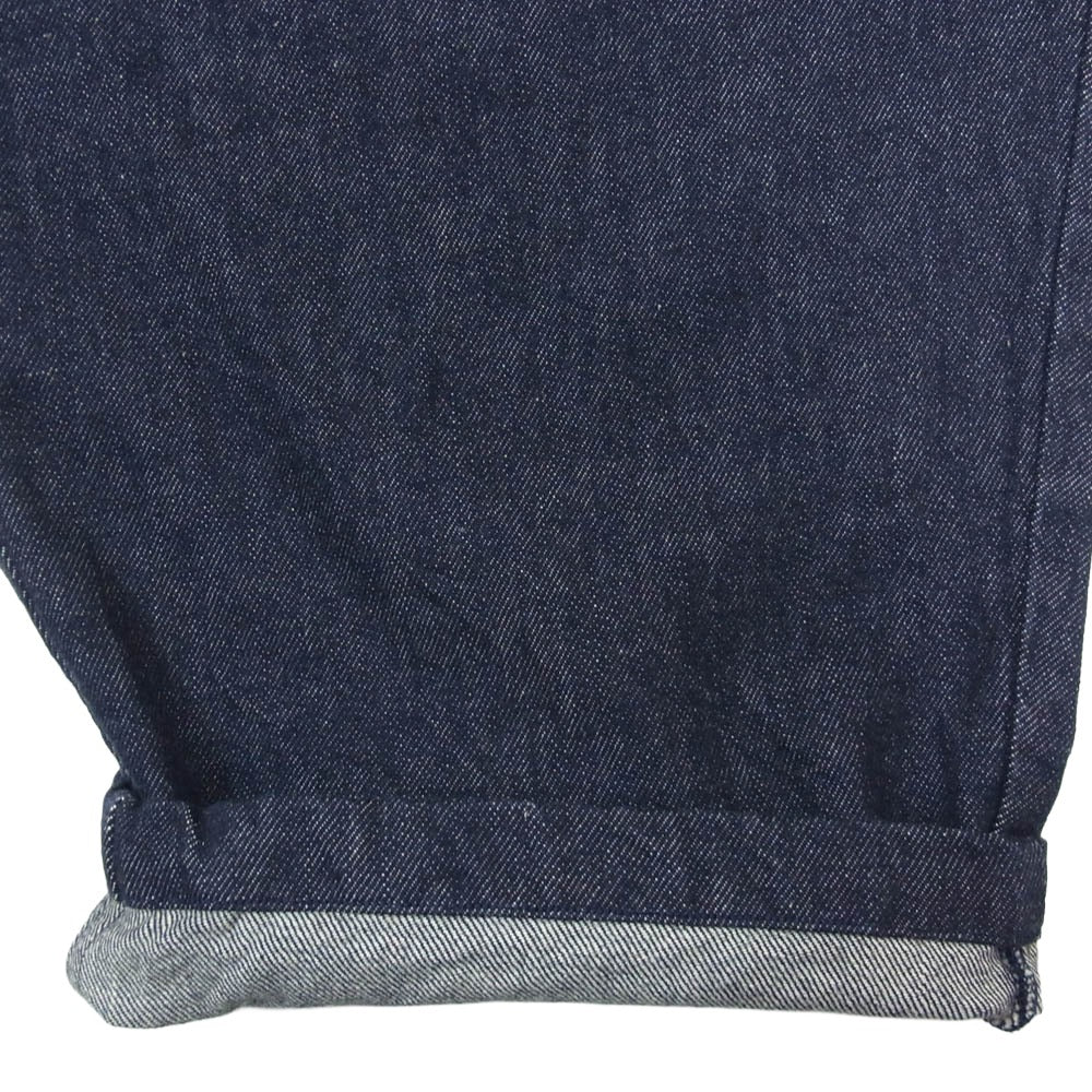 COMOLI コモリ 25SS B01-03013 ネイビー デニム テーパード パンツ ネイビー系 2【極上美品】【中古】