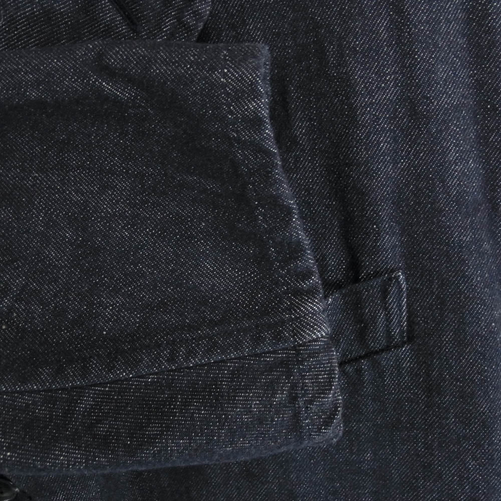 COMOLI コモリ 25SS B01-01023 ネイビー デニム テーラード ジャケット ネイビー系 2【極上美品】【中古】