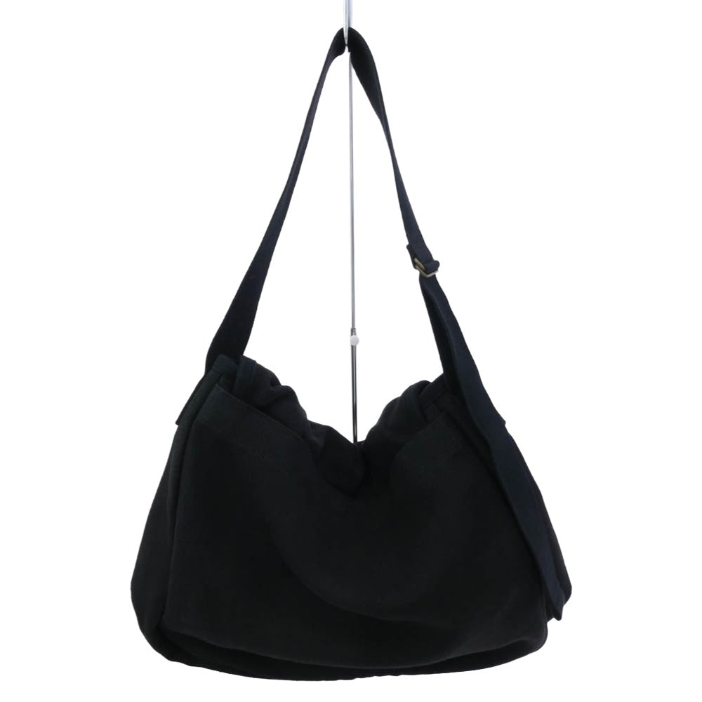 COMOLI コモリ 24AW A03-07001 HEMP DUCK SHOULDER BAG ヘンプダック ショルダー バッグ ブラック系 表記なし【中古】