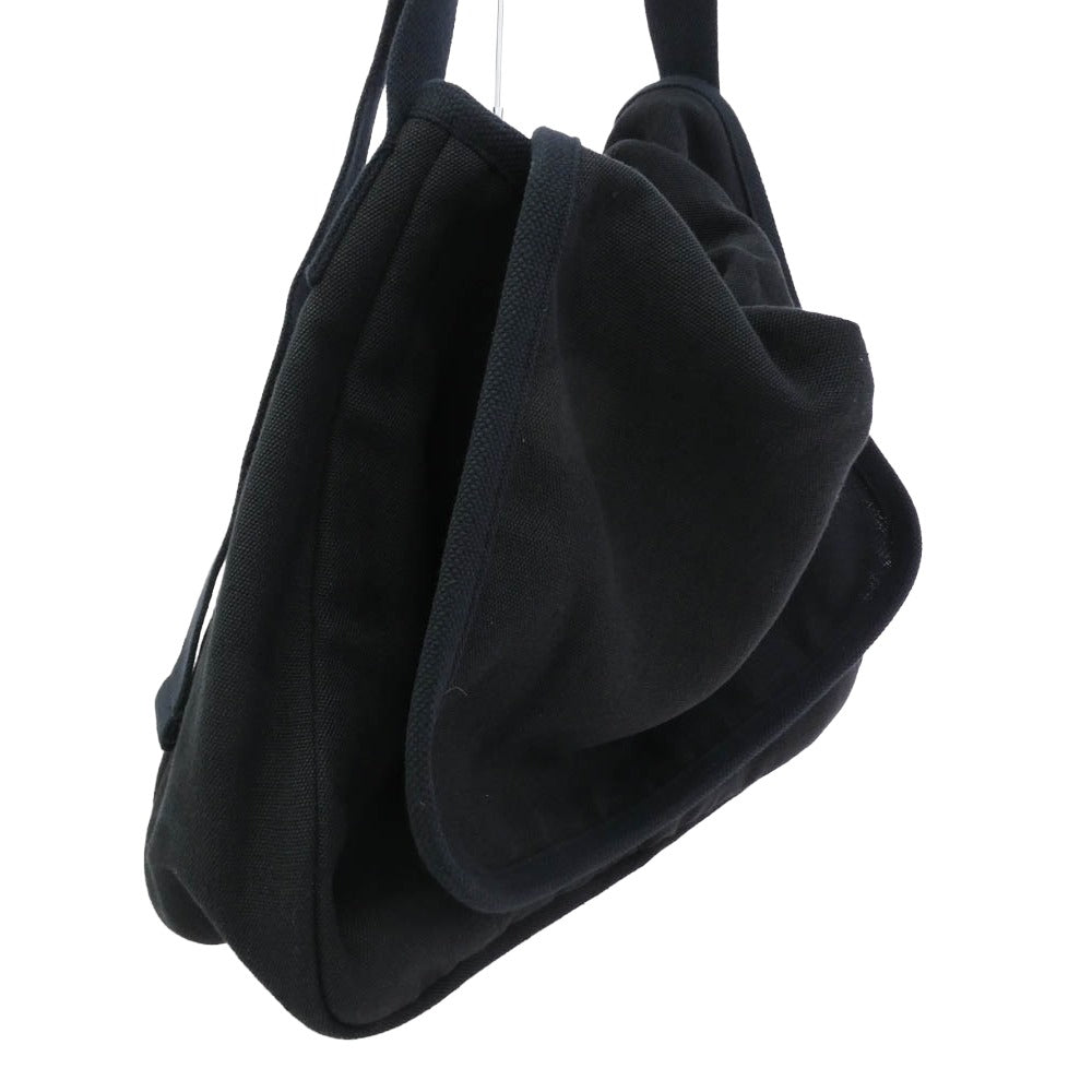 COMOLI コモリ 24AW A03-07001 HEMP DUCK SHOULDER BAG ヘンプダック ショルダー バッグ ブラック系 表記なし【中古】