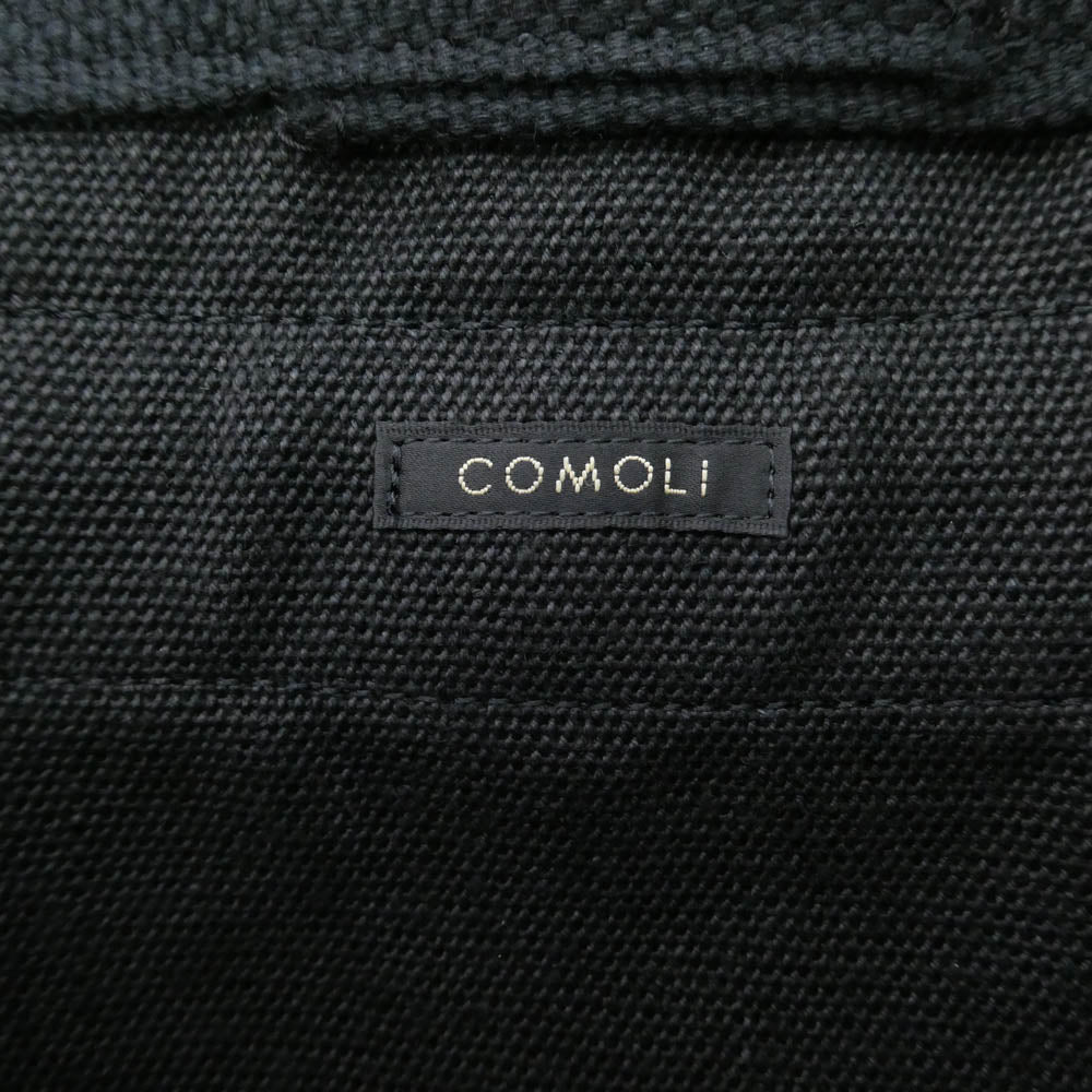 COMOLI コモリ 24AW A03-07001 HEMP DUCK SHOULDER BAG ヘンプダック ショルダー バッグ ブラック系 表記なし【中古】