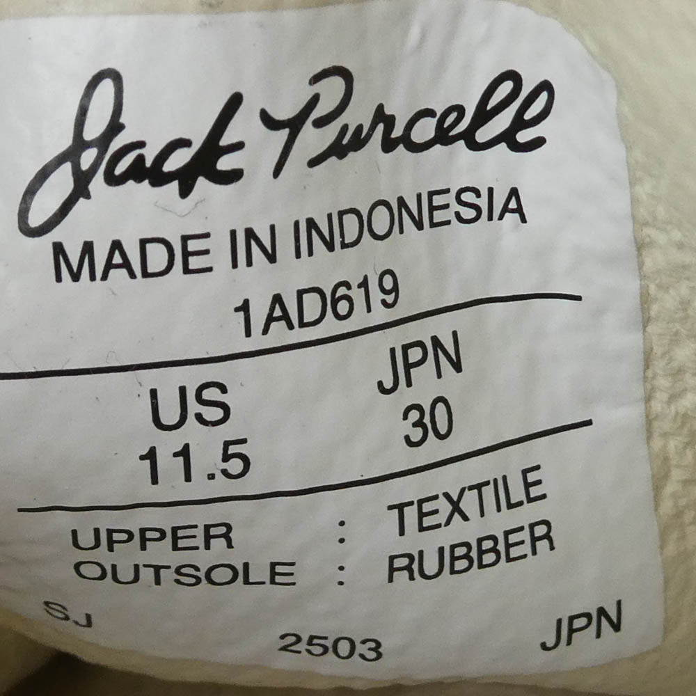 CONVERSE コンバース 1AD619 33301390225 JACK PURCELL 1935 ジャックパーセル スニーカー ホワイト系 30cm【極上美品】【中古】