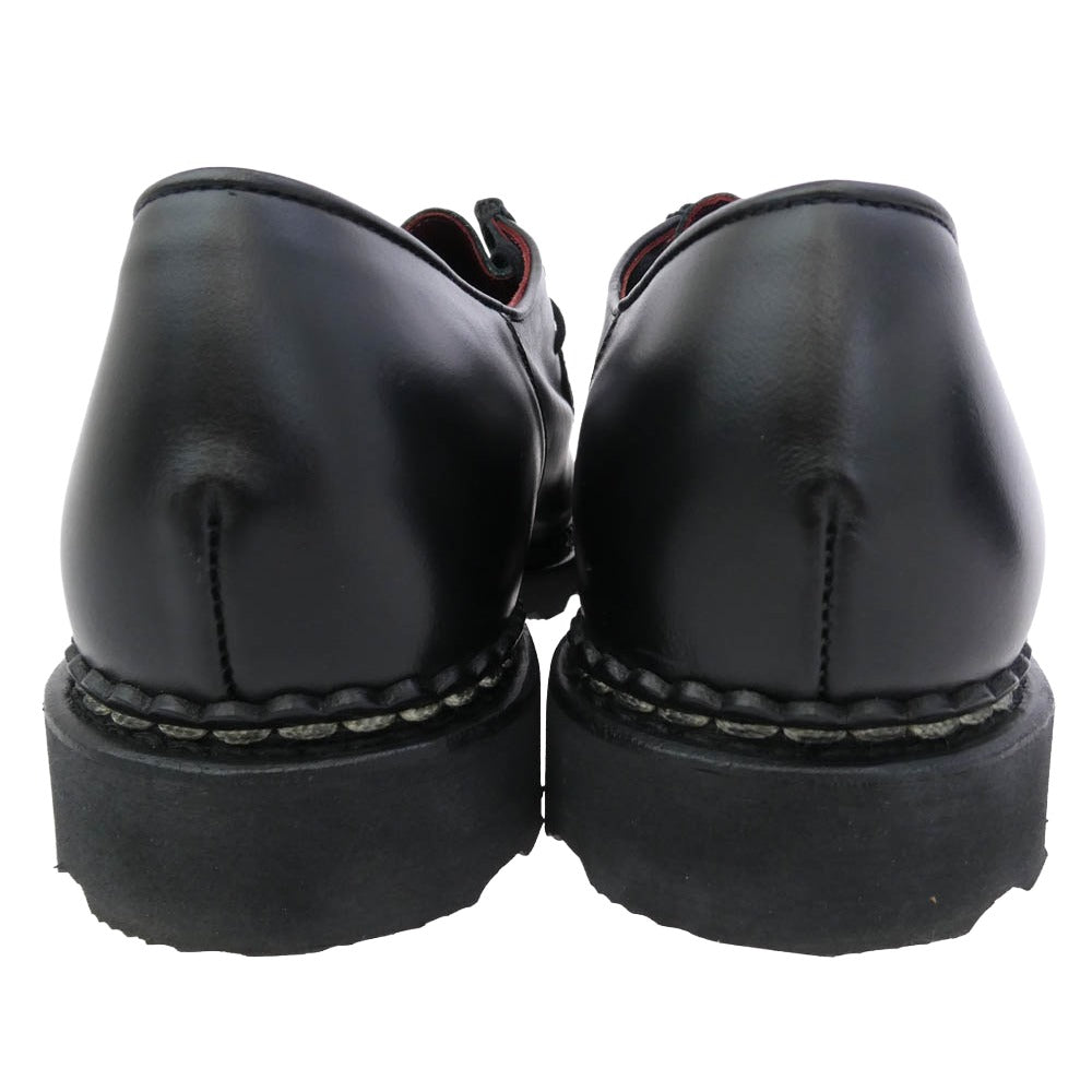 Paraboot パラブーツ 174912 MICHAEL BBR MARCHE LIS NOIR ミカエル レザー モカシンシューズ ブラック系 43【中古】