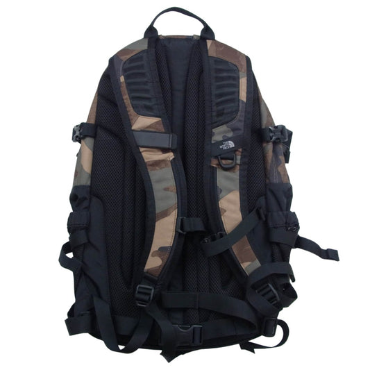 THE NORTH FACE ノースフェイス NM72202 HOT SHOT ホットショット カモフラ デイパック リュックサック バックパック カーキ系【中古】