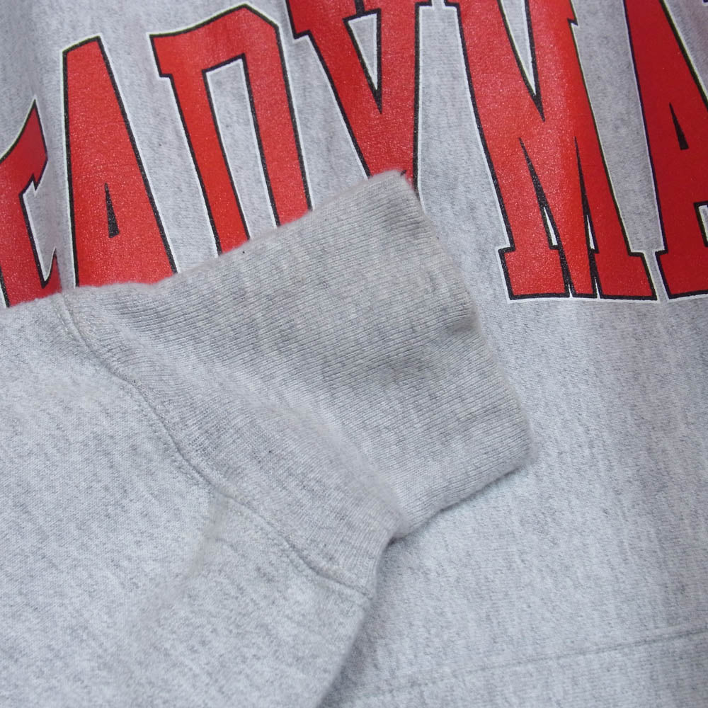 READY MADE レディメイド 24AW RE-CO-GY-00-00-286 HOODIE ARCH LOGO アーチロゴプリント プルオーバーパーカー フーディー グレー系 XL【中古】