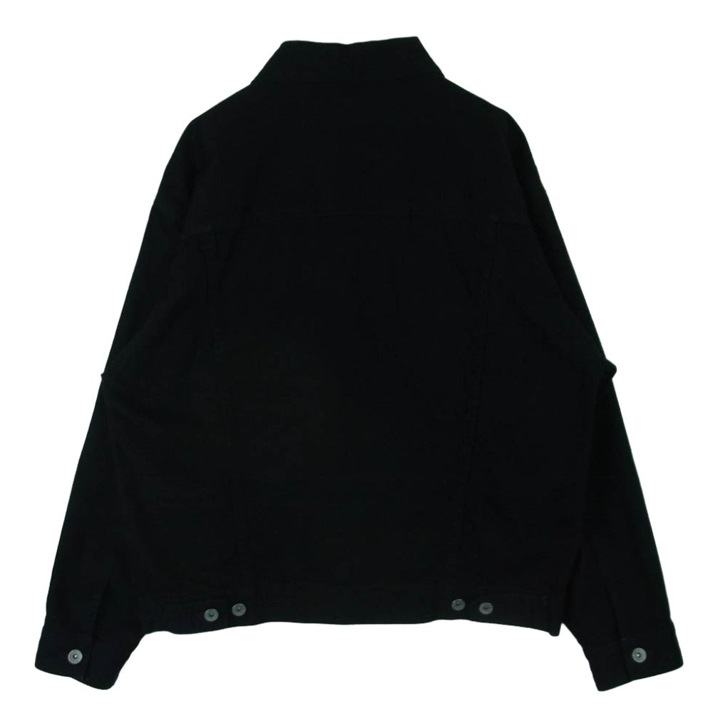 NEIGHBORHOOD ネイバーフッド 24AW 242AQNH-JKM05 BW TYPE-4 JACKET ボタンダウン ブラック デニム ジャケット ブラック系 M【中古】