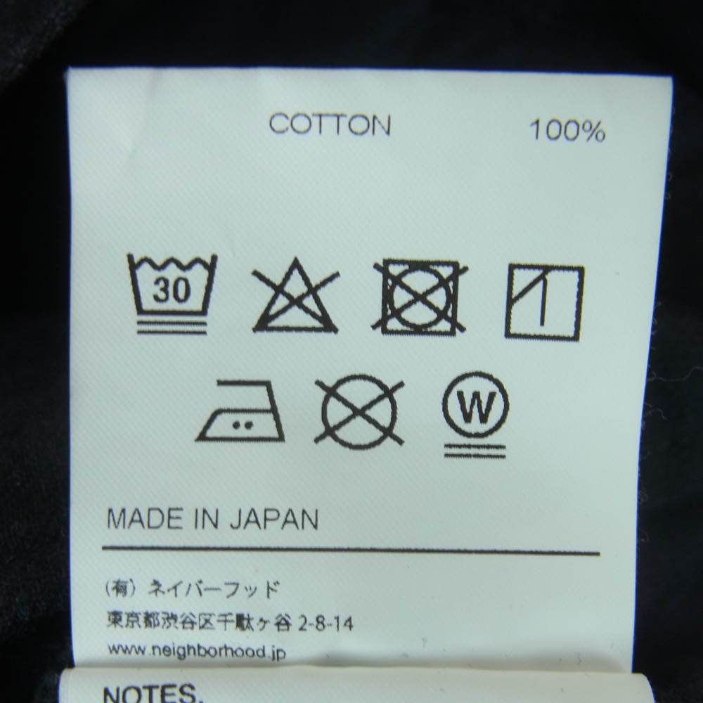 NEIGHBORHOOD ネイバーフッド 24AW 242AQNH-JKM05 BW TYPE-4 JACKET ボタンダウン ブラック デニム ジャケット ブラック系 M【中古】