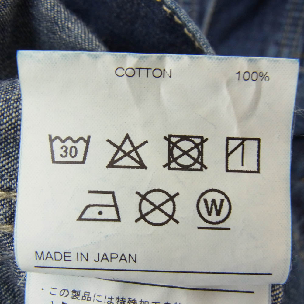 NEIGHBORHOOD ネイバーフッド 24SS 241SPNH-JKM04 WASHED LIGHTWEIGHT DENIM JACKET USED加工 ボタンダウン ウォッシュド ライトウェイト デニム ジャケット インディゴブルー系 M【極上美品】【中古】