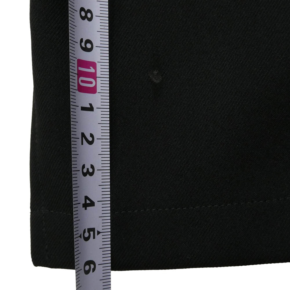 JIL SANDER ジルサンダー 24SS J22DL0178 J70001 SHIRT 50 リサイクルポリエステルギャバジン ジップアップ シャツ ジャケット ブラック系 38【中古】