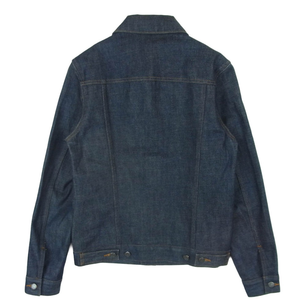 A.P.C. アーペーセー ストレートカット デニム ワーク ジャケット コットン ベトナム製 インディゴブルー系 XS【中古】