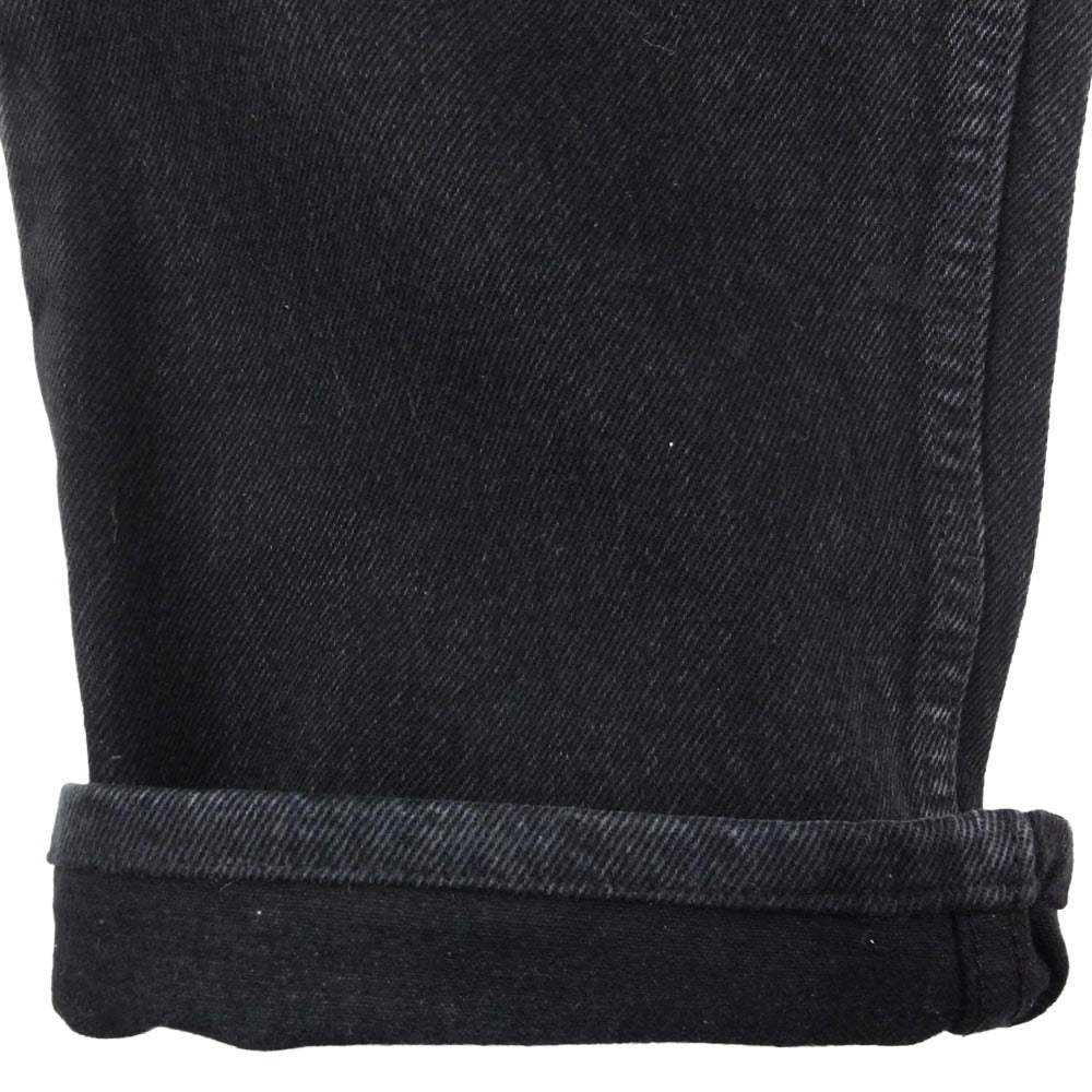 Levi's リーバイス 501-0000 ユーロリーバイス ボタン裏524刻印 ブラックデニム デニムパンツ ジーンズ ブラック系 32【中古】