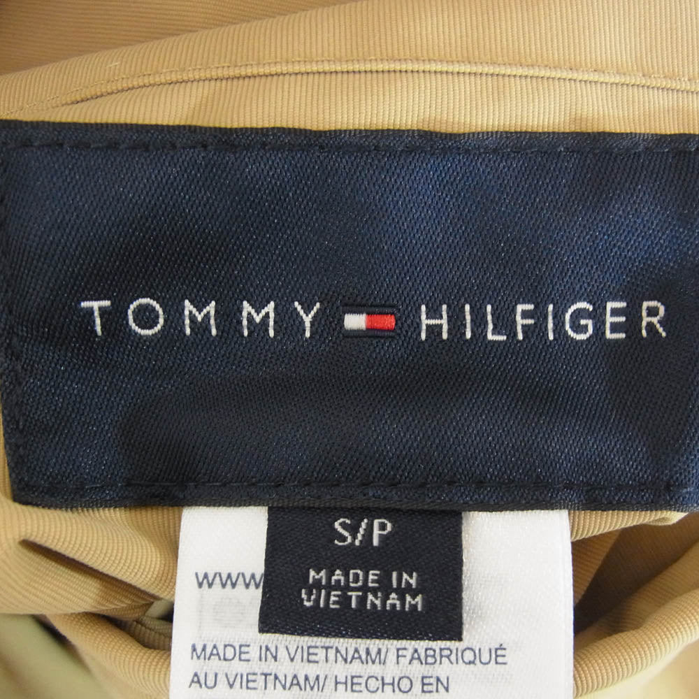 TOMMY HILFIGER トミーヒルフィガー 78J5242 リバーシブル フーデッド ナイロン ジャケット ブラウン系 S【中古】