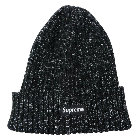 Supreme シュプリーム 25SS Overdyed Beanie オーバーダイ ビーニー ニットキャップ 帽子 ブラック系【極上美品】【中古】