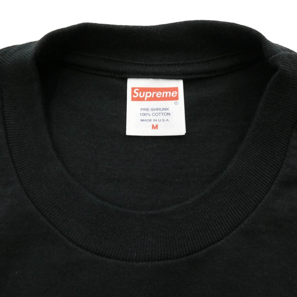 Supreme シュプリーム 23AW Skeleton Tee スケルトン 半袖 Tシャツ ブラック系 M【中古】
