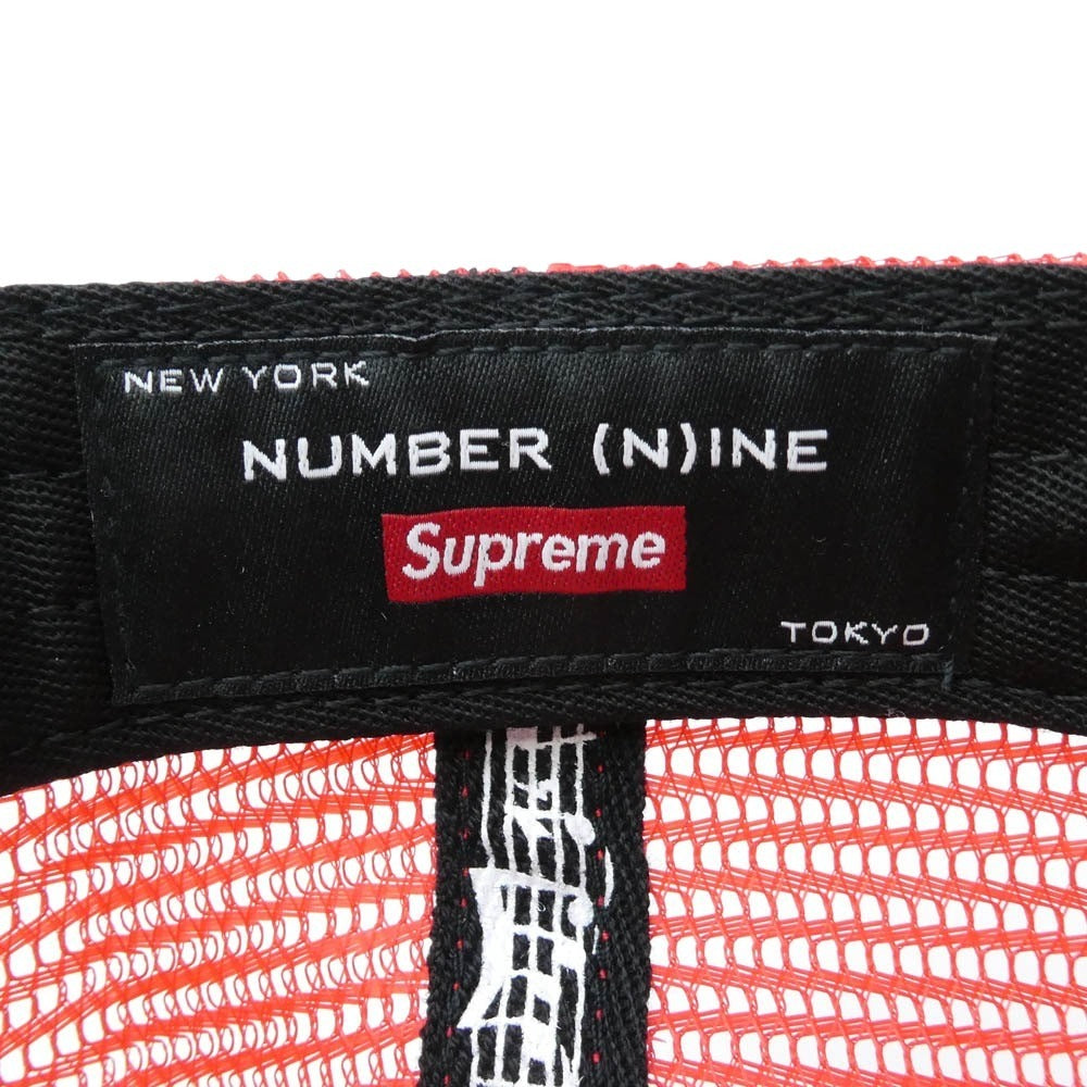 Supreme シュプリーム 25AW x Mickey Mouse Mesh Back 5-Panel ミッキーマウス メッシュ バック 5パネル キャップ 帽子 レッド系【中古】