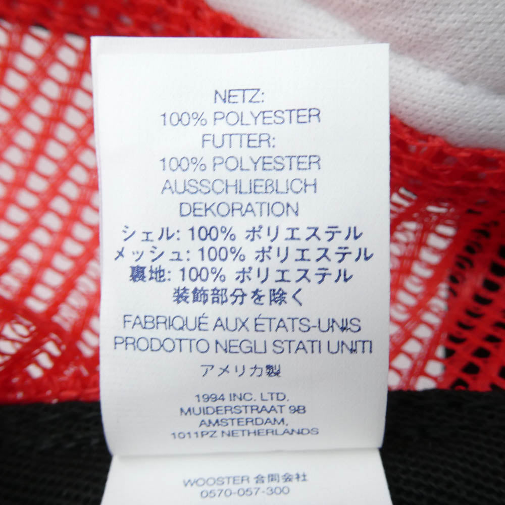 Supreme シュプリーム 25AW x Mickey Mouse Mesh Back 5-Panel ミッキーマウス メッシュ バック 5パネル キャップ 帽子 レッド系【中古】