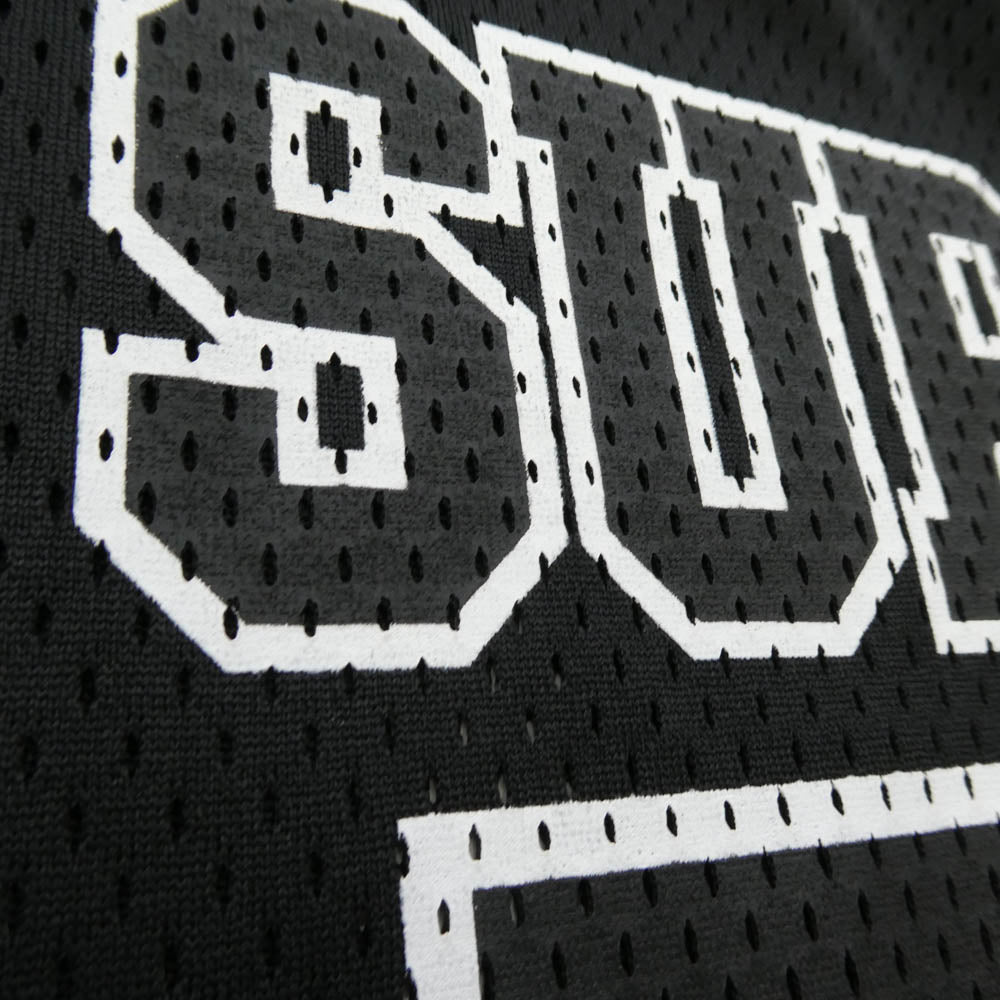 Supreme シュプリーム 24SS Spiderweb Football Jersey スパイダーウェブ フットボール ジャージ 半袖 Tシャツ ブラック系 M【美品】【中古】