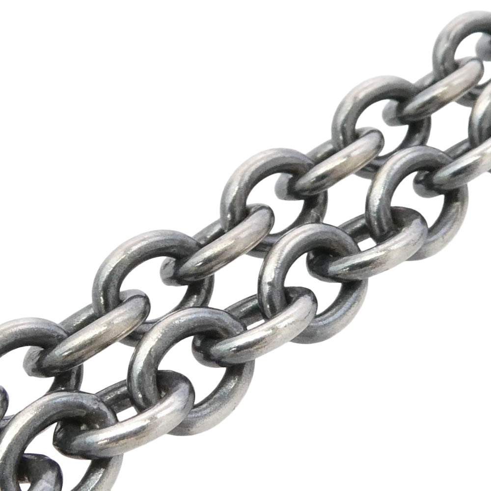 GABOR ガボール Gaboratory ガボラトリーホールディング ギャランティ付属 4.7Chain & 1/8 Classic T-bar Necklace 4.7チェーン クラシックTバー ネックレス 55cm シルバー系【中古】