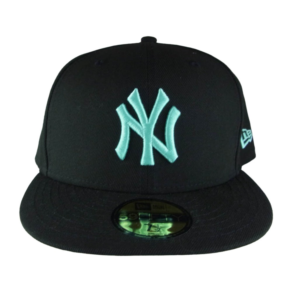 NEW ERA ニューエラ New York Yankees ニューヨークヤンキース ベースボール キャップ 帽子 ブラック系【中古】
