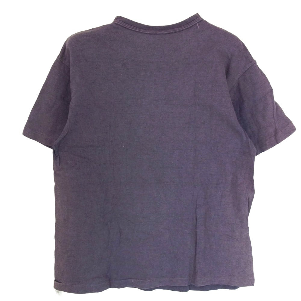 WAREHOUSE ウエアハウス 4601 SAN JOSE STATE COLLEGE サンノゼ ステート カレッジ ロゴ Tシャツ 半袖カットソー ネイビー系 L【中古】
