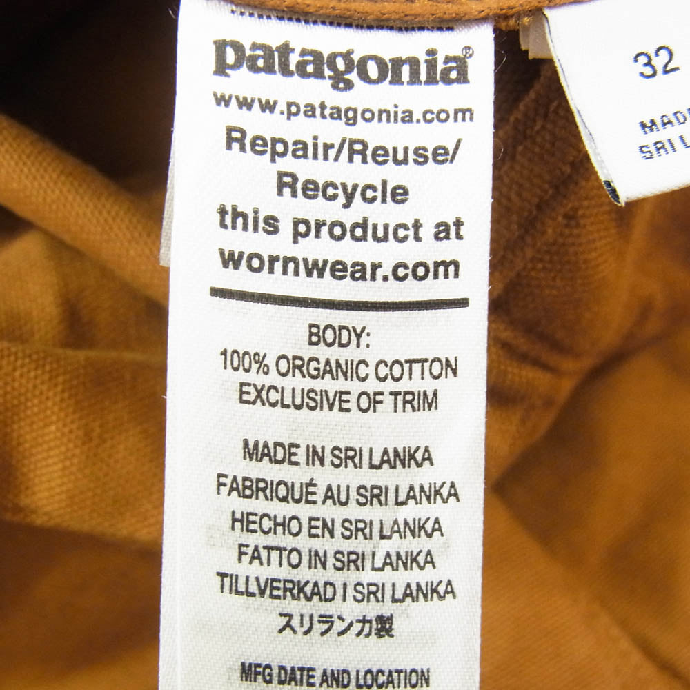 patagonia パタゴニア 24AW 56391FA24 24年製 Heritage Stand Up Pants ヘリテージ スタンドアップ パンツ ダブルニー ブラウン系 32 M【中古】