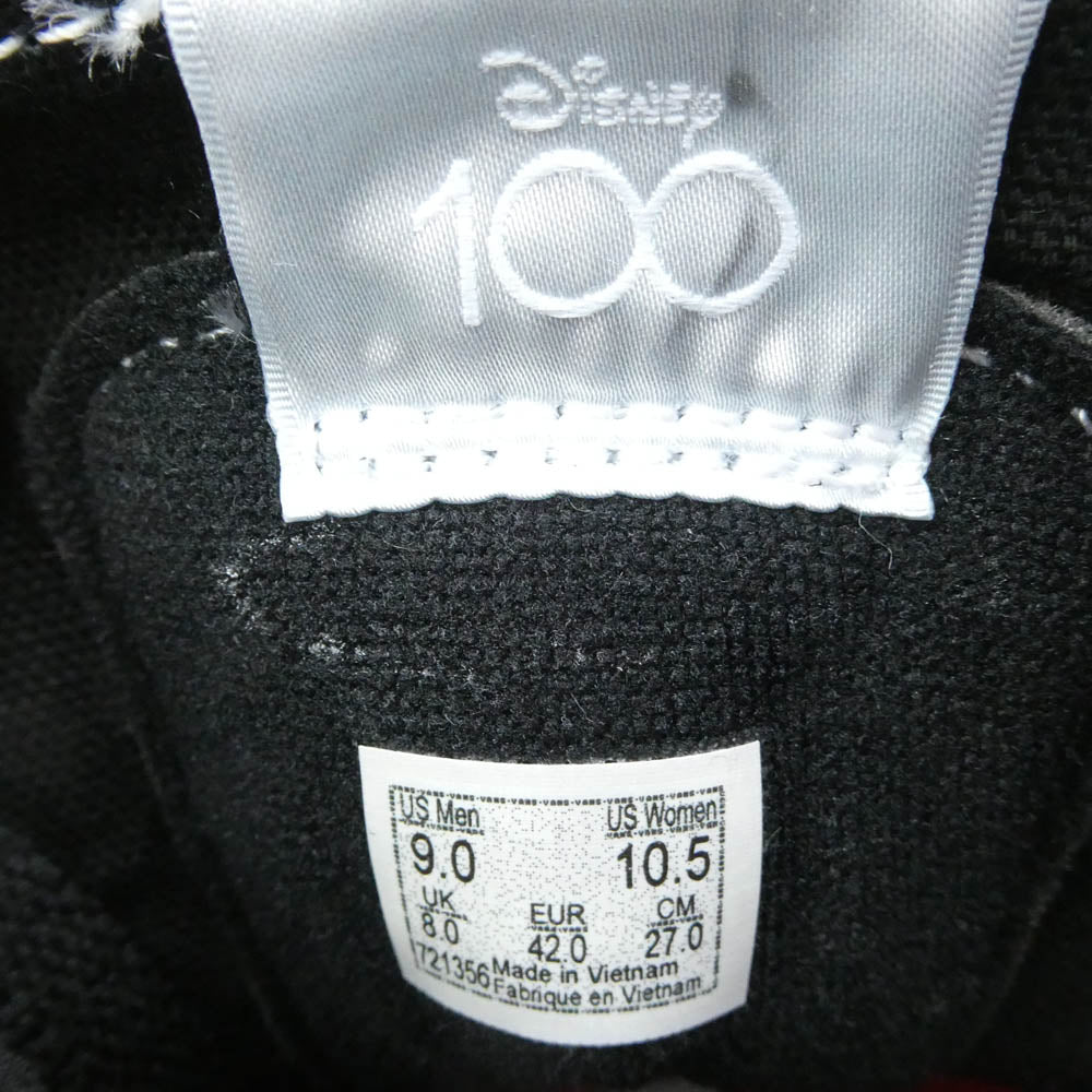 VANS バンズ VN000BW7BMB × Disney Villains 100 Villains Multi Sk8-Hi スケートハイ ディズニー 100 ヴィランズ マルチ ハイカット スニーカー ブラック系 27cm【新古品】【未使用】【中古】