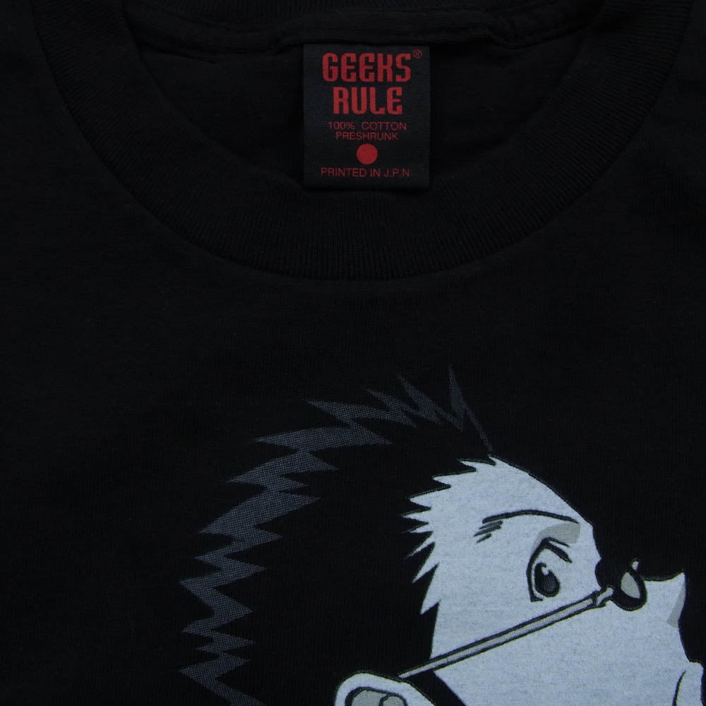 GEEKS RULE ギークスルール Hunter Hunter ハンターハンター Tシャツ 半袖カットソー ブラック系 M【新古品】【未使用】【中古】
