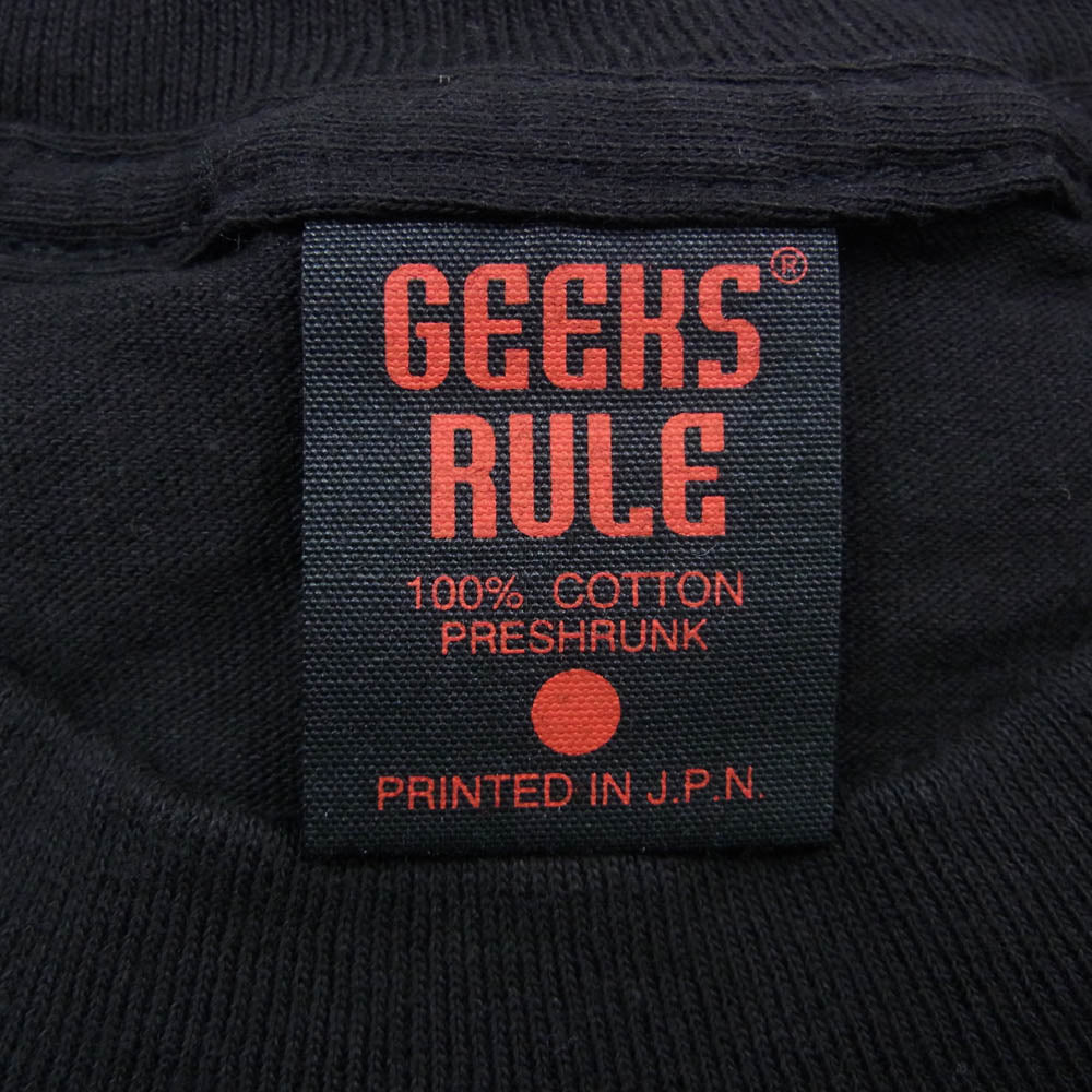 GEEKS RULE ギークスルール Hunter Hunter ハンターハンター Tシャツ 半袖カットソー ブラック系 M【新古品】【未使用】【中古】
