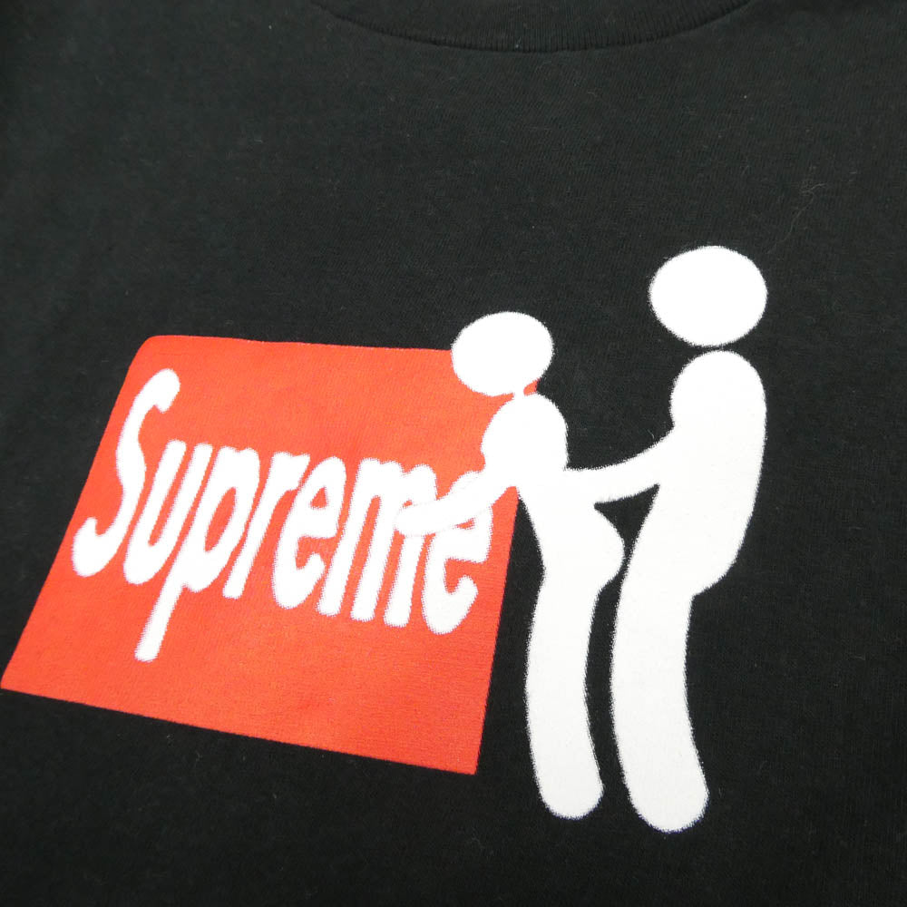 Supreme シュプリーム 25AW Stick Tee スティック Tシャツ 半袖カットソー ブラック系 M【中古】