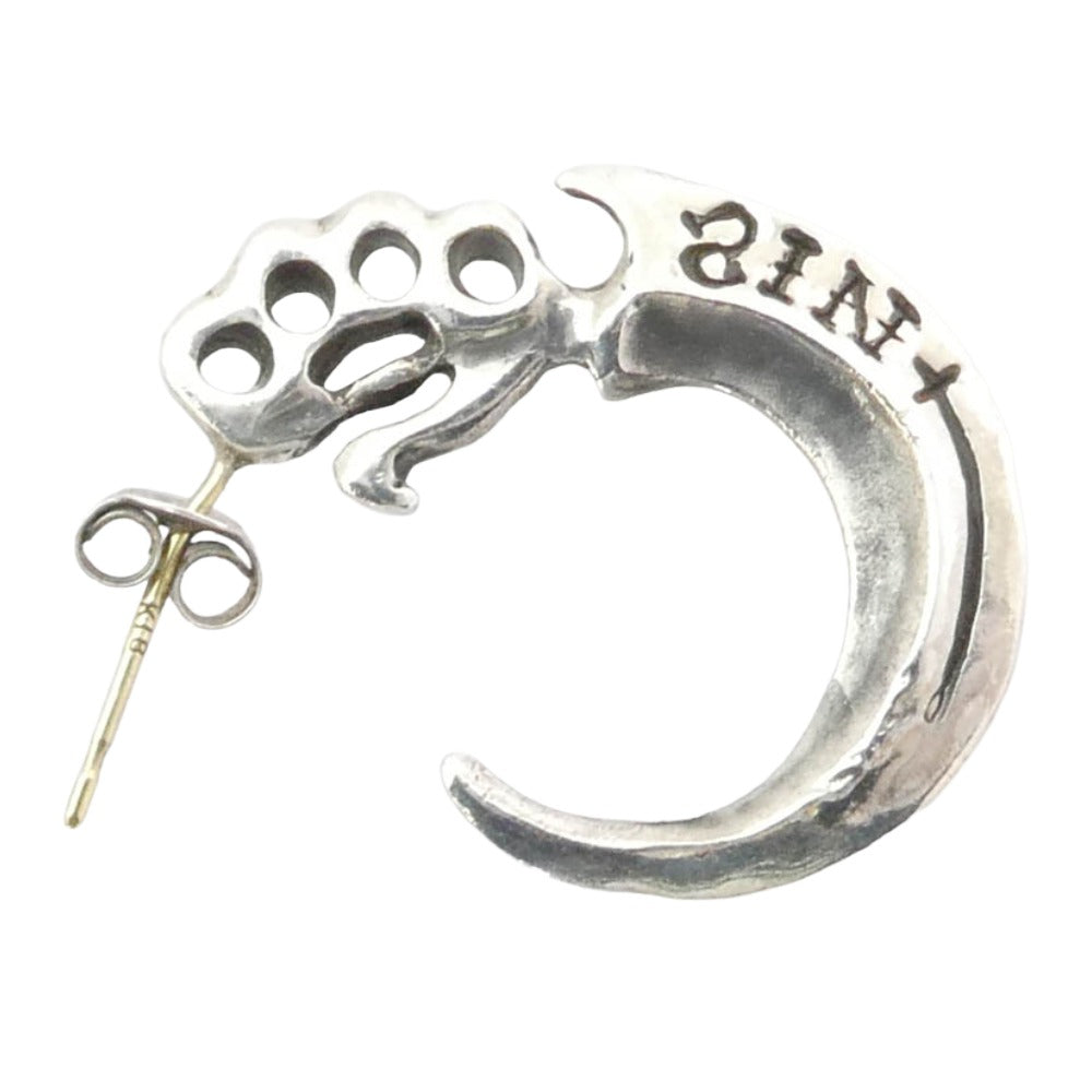 NUCKLE DUSTERS & KNIFE ナックル ダスターズ ピアス シルバー系【中古】