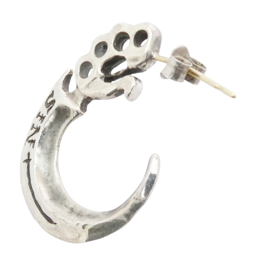 NUCKLE DUSTERS & KNIFE ナックル ダスターズ ピアス シルバー系【中古】