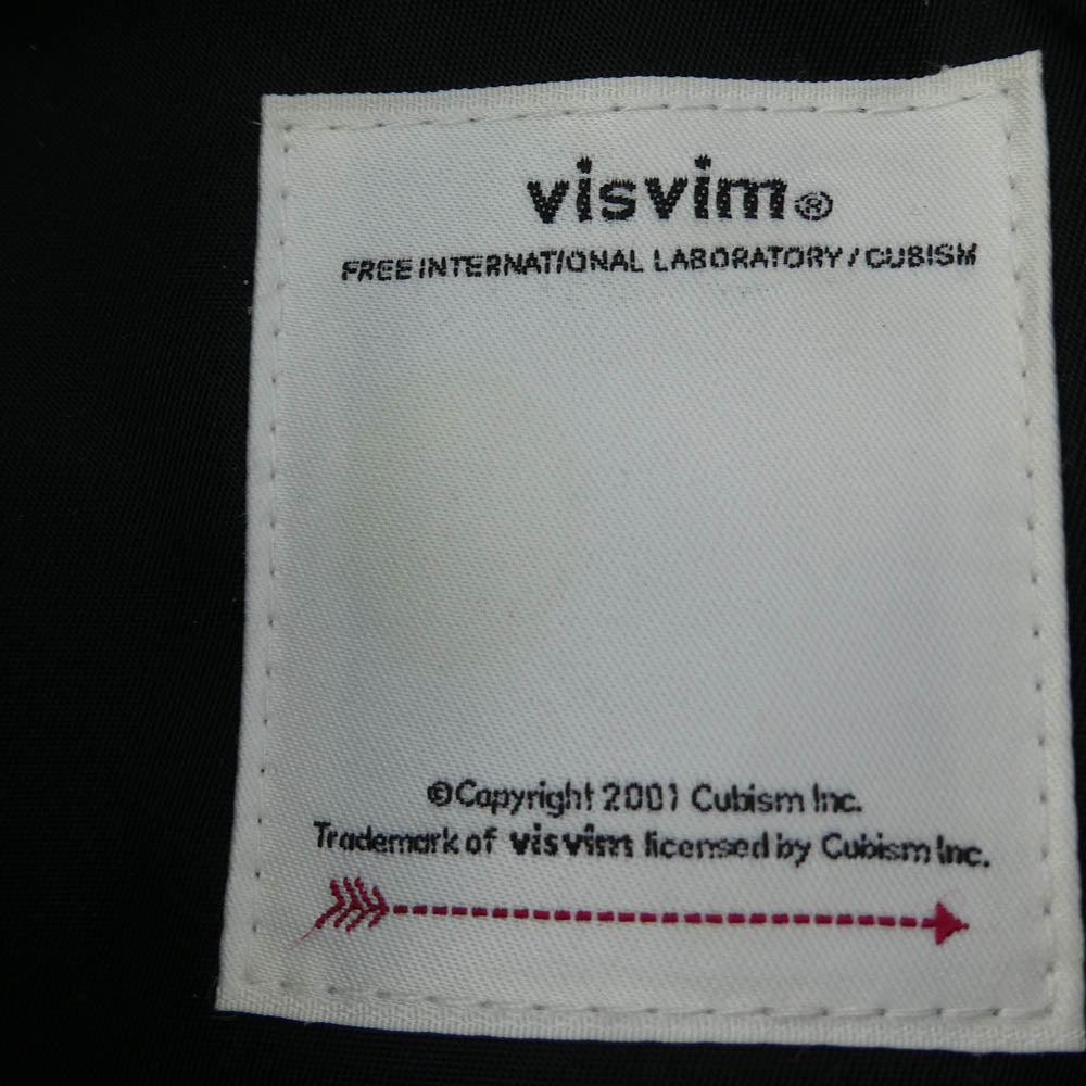 VISVIM ビズビム 18AW 0118203003074 CORDURA 20L FRA VEG LAMB リュック バックパック ブラック系【中古】