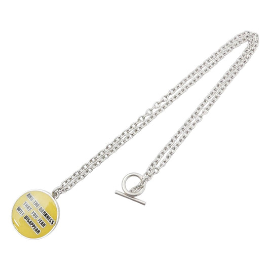 カミヤ G16AC204-0 DARKNESS Necklace Brass 真鍮 ダークネス ネックレス シルバー系【極上美品】【中古】
