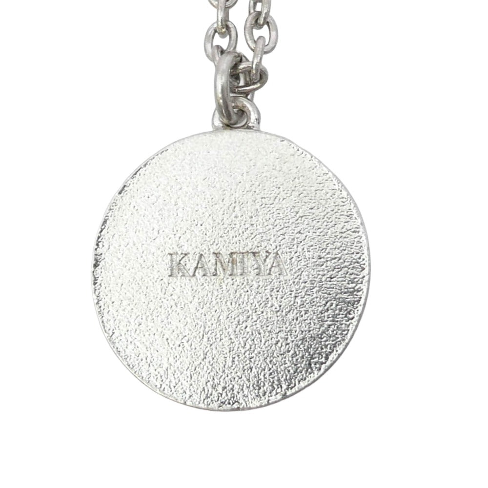 カミヤ G16AC204-0 DARKNESS Necklace Brass 真鍮 ダークネス ネックレス シルバー系【極上美品】【中古】