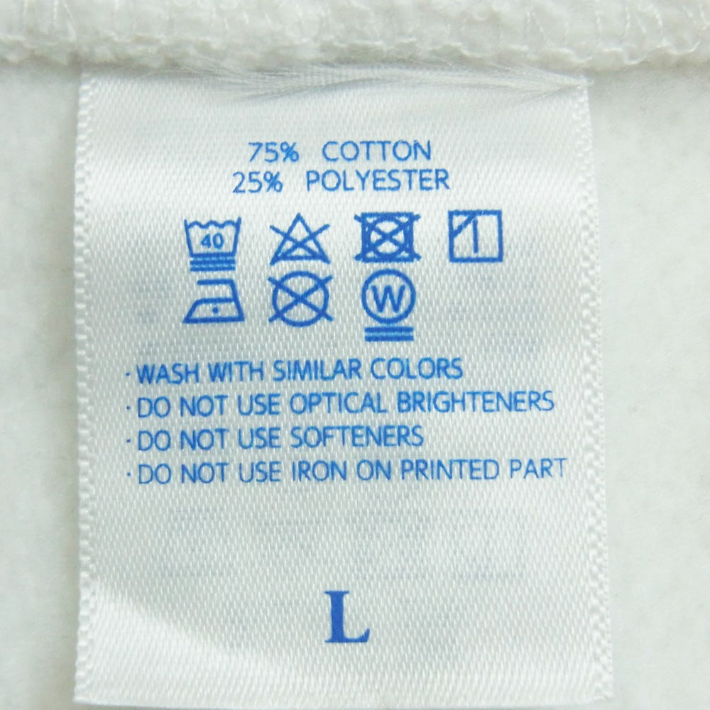 Do Nothing Congress AKA SIX エーケーエー シックス Tea For Two ジップアップ フーディー パーカー ホワイト系 L【中古】