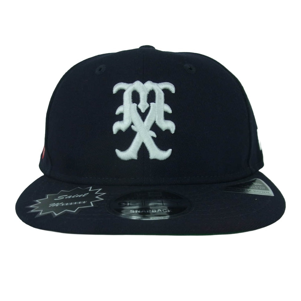 SAINT MICHAEL セントマイケル 26SS SM-MK8-0000-C20 NE CAP CELEBRITY ベースボール キャップ 帽子 ダークネイビー系【極上美品】【中古】