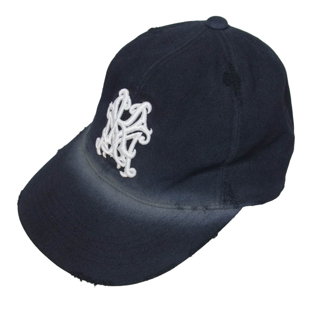 カミヤ 25AW G15CA101-0 KMY Distressed Cap キャップ 帽子 ブラック系 F【極上美品】【中古】