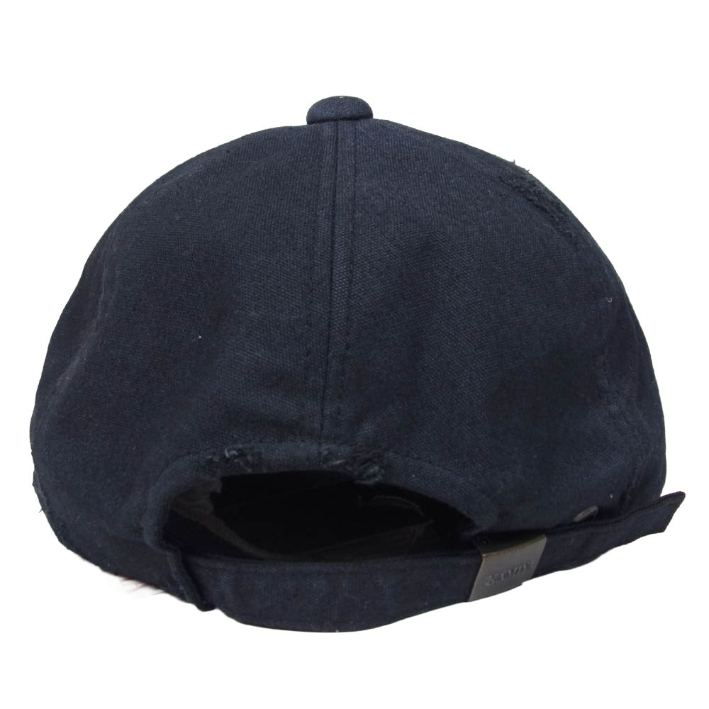 カミヤ 25AW G15CA101-0 KMY Distressed Cap キャップ 帽子 ブラック系 F【極上美品】【中古】