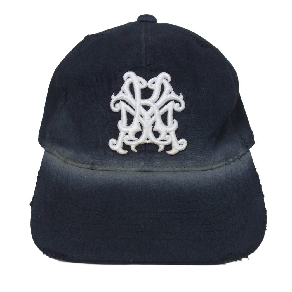 カミヤ 25AW G15CA101-0 KMY Distressed Cap キャップ 帽子 ブラック系 F【極上美品】【中古】