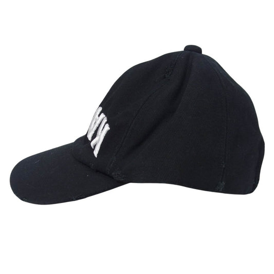 カミヤ G16CA104-0 Upside-Down Cap アップサイドダウン キャップ 帽子 ブラック系 F【極上美品】【中古】