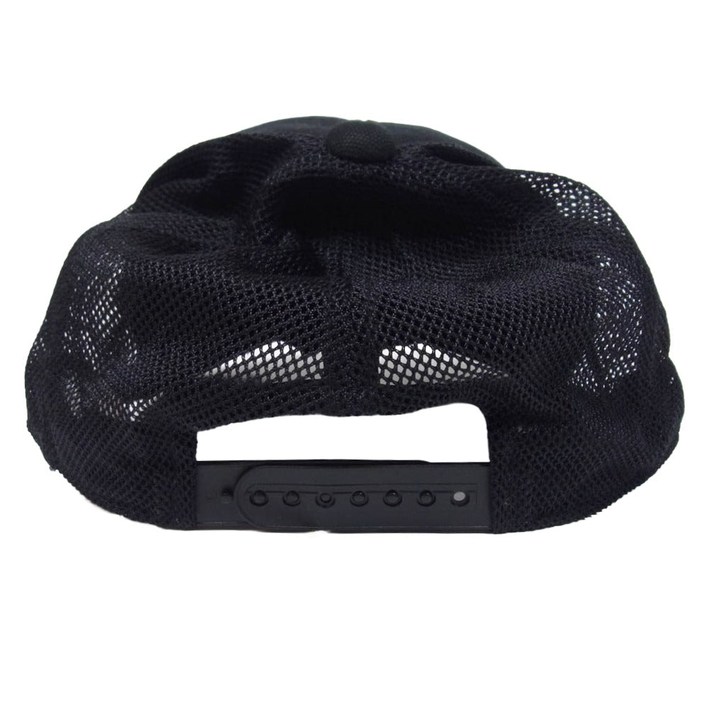 カミヤ G16CA103-0 Distressed Mesh Cap メッシュ キャップ 帽子 ブラック系 F【極上美品】【中古】