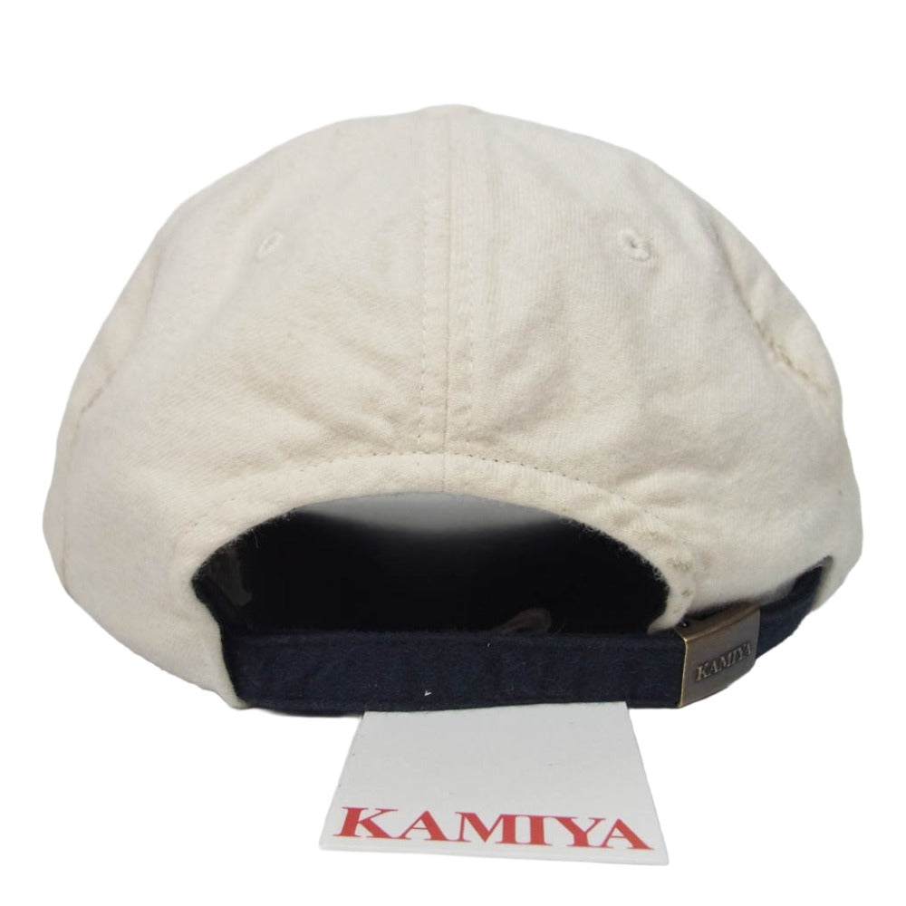 カミヤ G15CA103-0 I LOVE U DistressedCap キャップ 帽子 ブラック系 F【極上美品】【中古】