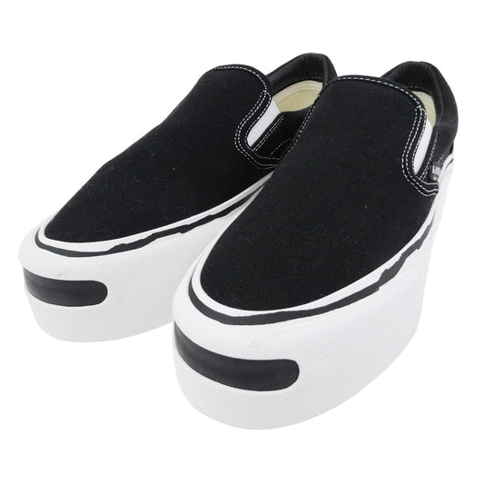 カミヤ G15FW703 Cornell Platform Slip on Sneaker コーネル プラットフォーム スリッポン スニーカー ブラック系 41【極上美品】【中古】