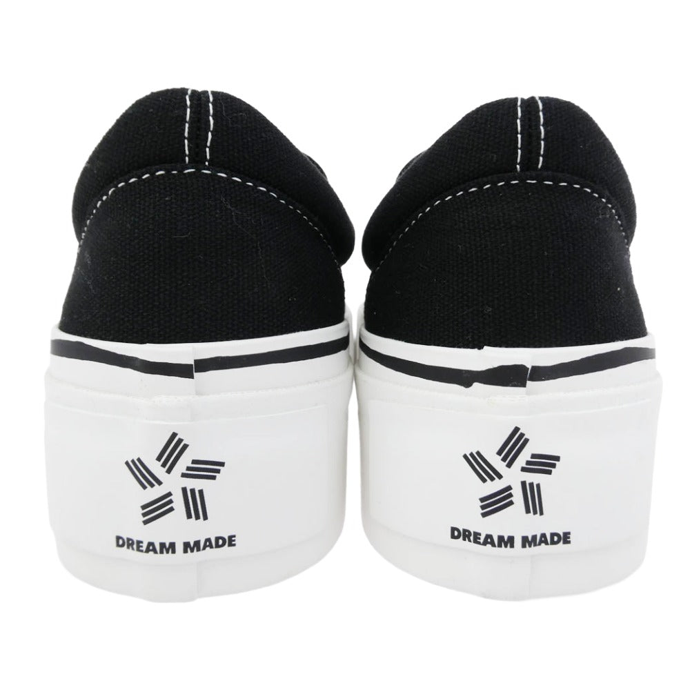 カミヤ G15FW703 Cornell Platform Slip on Sneaker コーネル プラットフォーム スリッポン スニーカー ブラック系 41【極上美品】【中古】