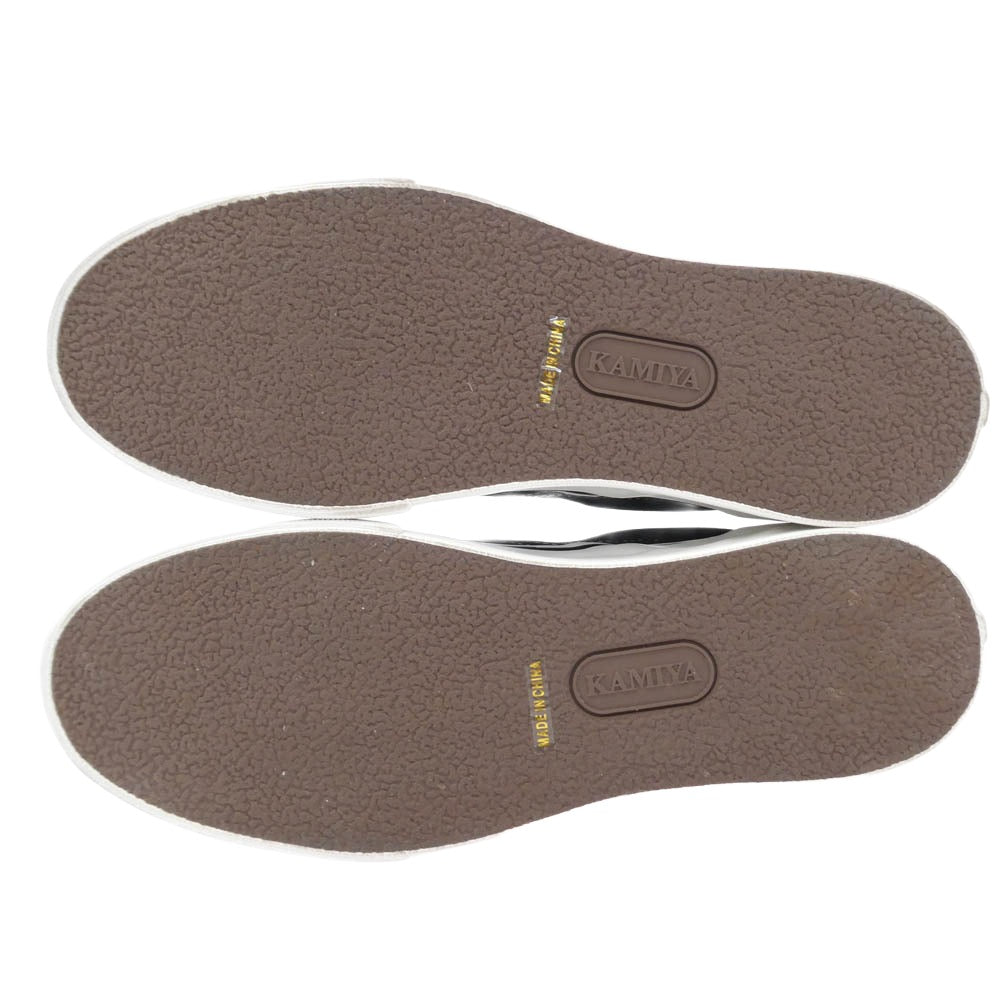 カミヤ G15FW703 Cornell Platform Slip on Sneaker コーネル プラットフォーム スリッポン スニーカー ブラック系 41【極上美品】【中古】
