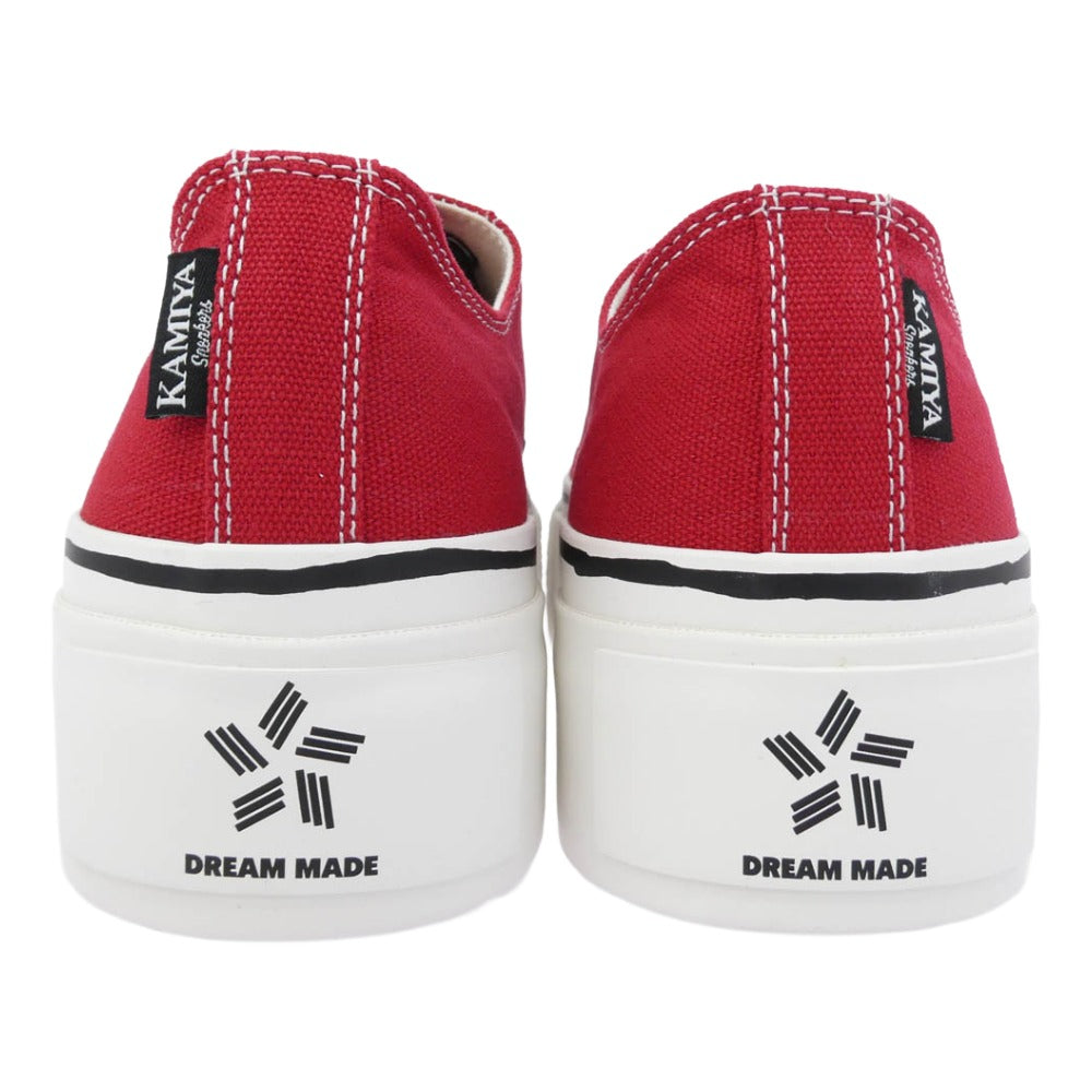 カミヤ G15FW702 Joey Platform Sneaker ジョーイ プラットフォーム スニーカー レッド系 42【極上美品】【中古】