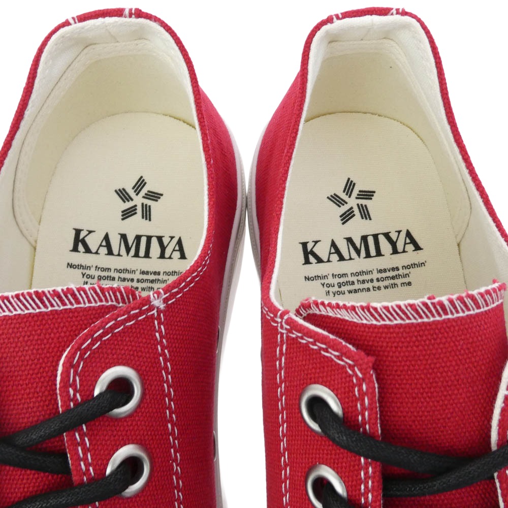 カミヤ G15FW702 Joey Platform Sneaker ジョーイ プラットフォーム スニーカー レッド系 42【極上美品】【中古】