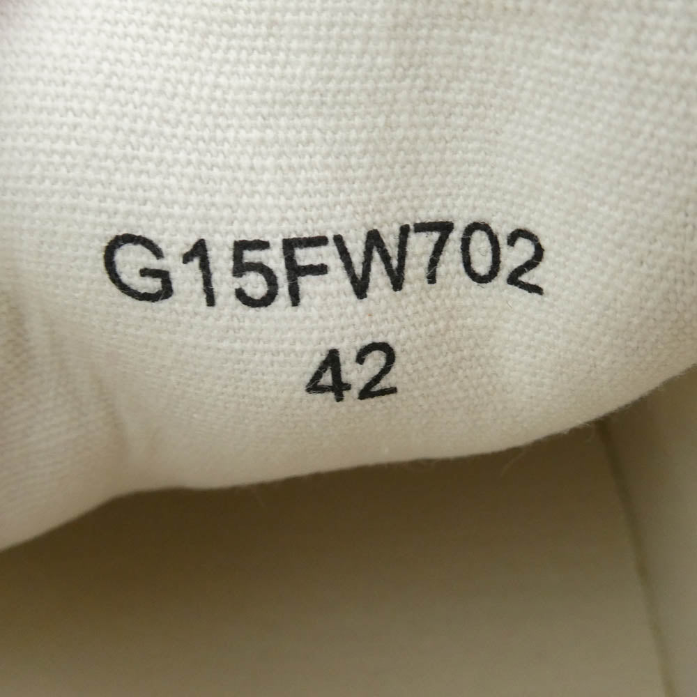 カミヤ G15FW702 Joey Platform Sneaker ジョーイ プラットフォーム スニーカー レッド系 42【極上美品】【中古】
